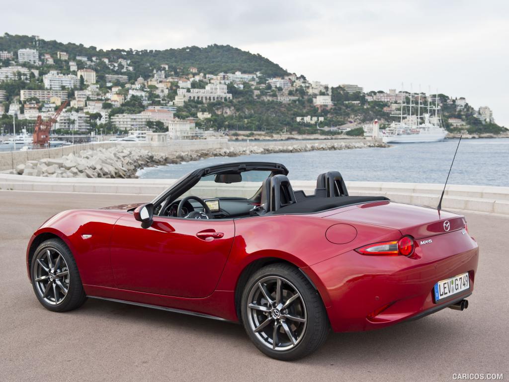 2016 Mazda MX-5 Miata (Euro-Spec)  - Rear