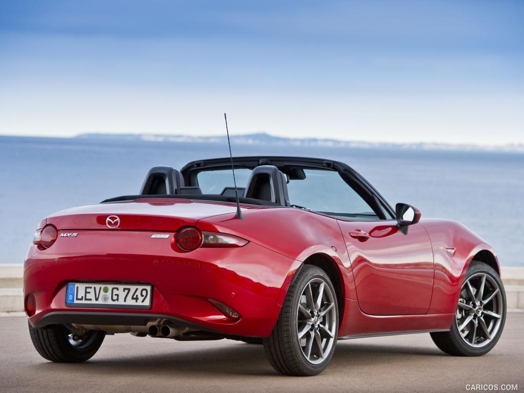 2016 Mazda MX-5 Miata (Euro-Spec)  - Rear