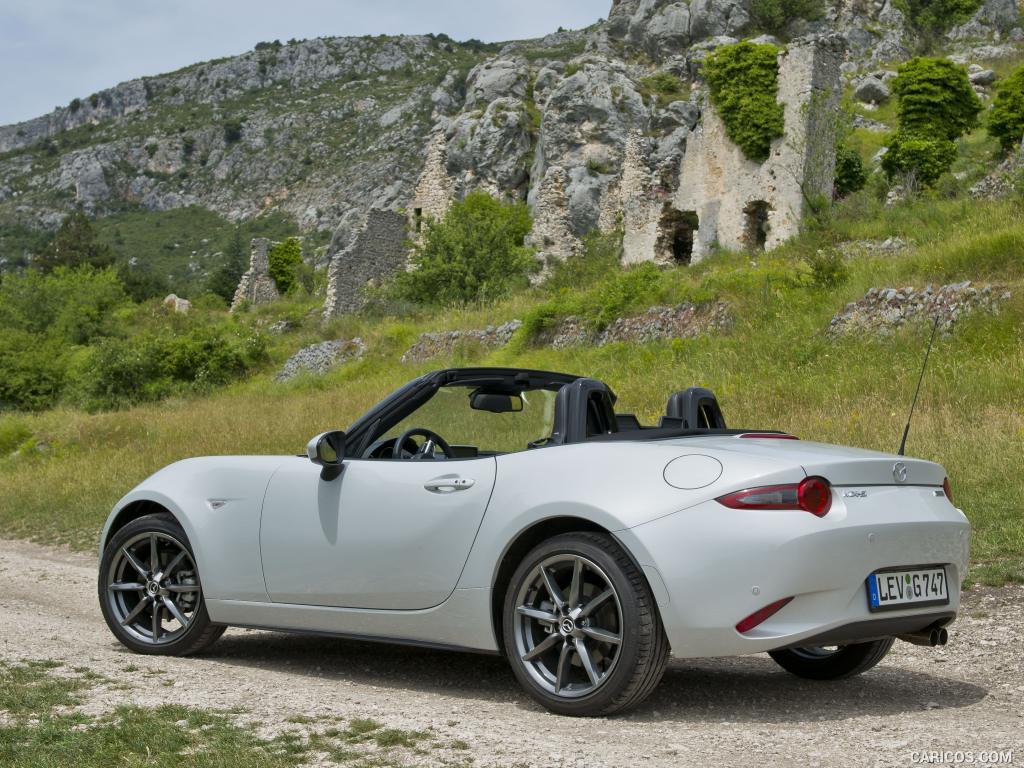 2016 Mazda MX-5 Miata (Euro-Spec)  - Rear