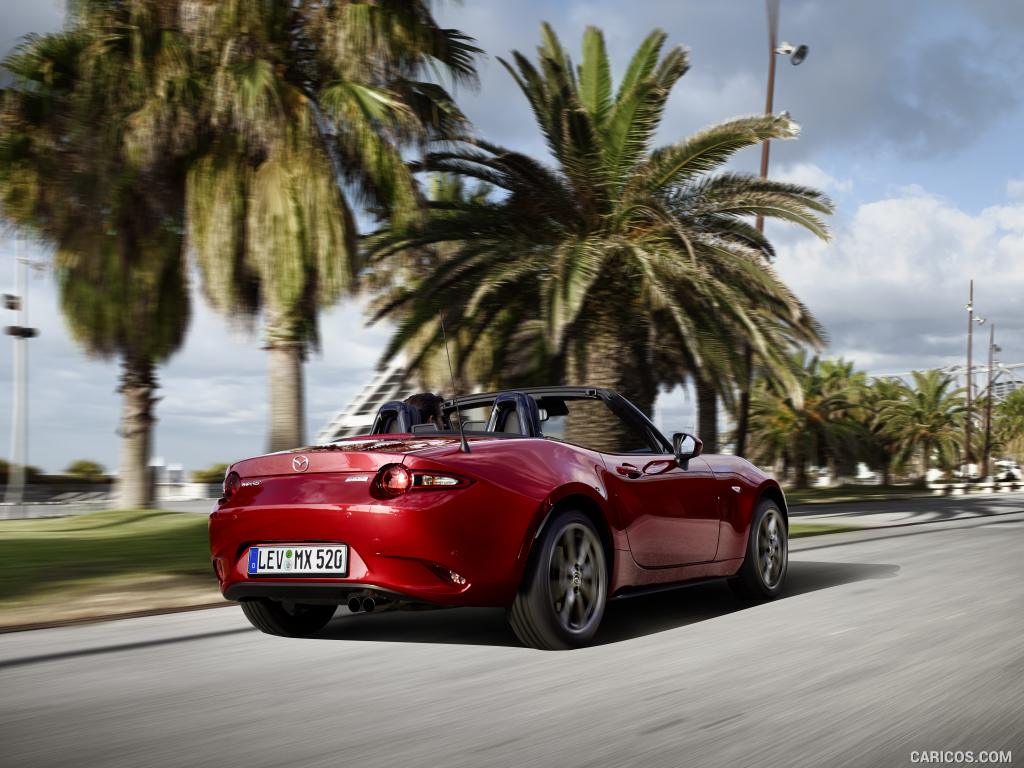 2016 Mazda MX-5 Miata (Euro-Spec)  - Rear