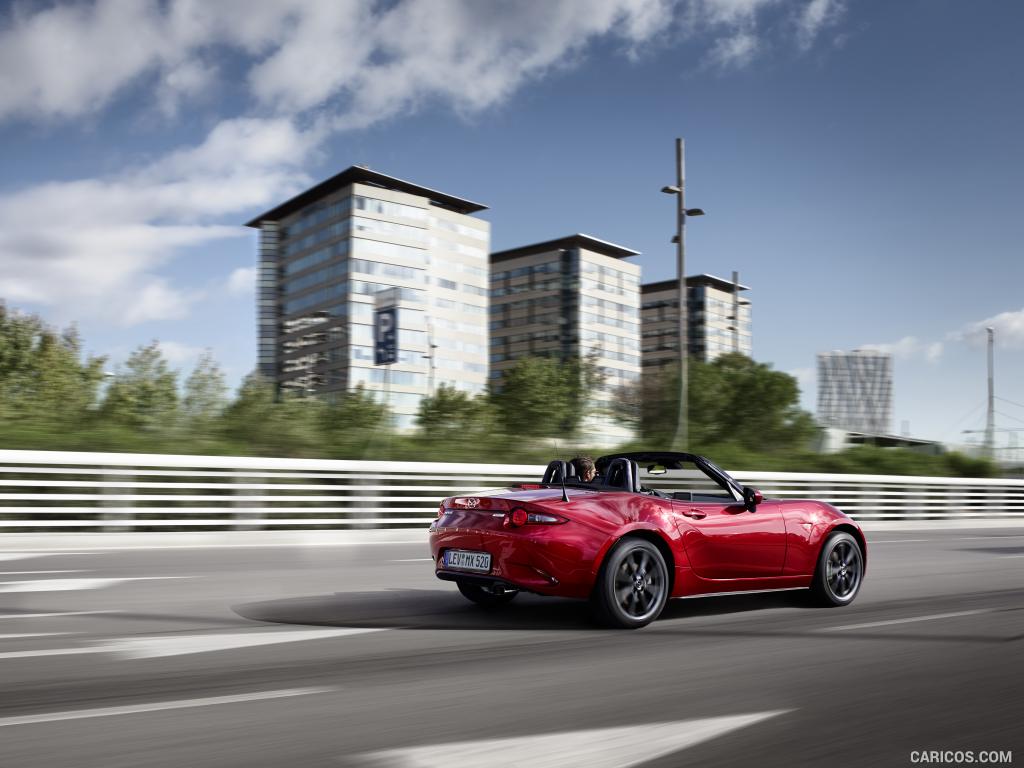 2016 Mazda MX-5 Miata (Euro-Spec)  - Rear