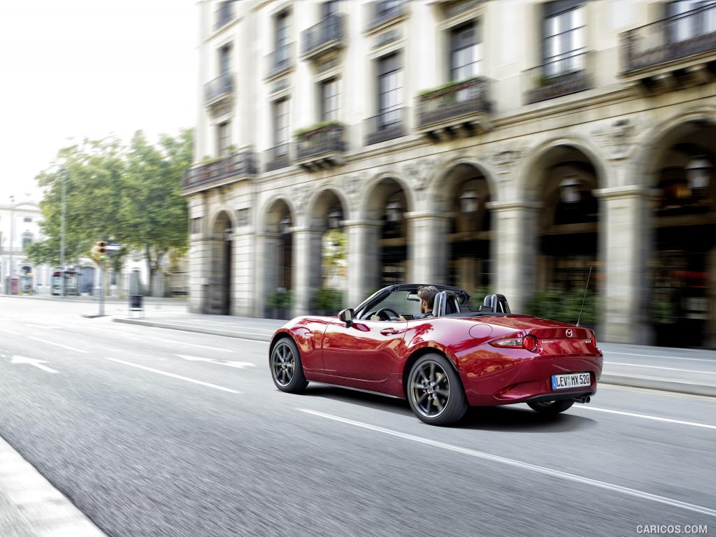 2016 Mazda MX-5 Miata (Euro-Spec)  - Rear