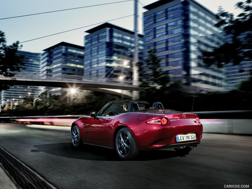 2016 Mazda MX-5 Miata (Euro-Spec)  - Rear