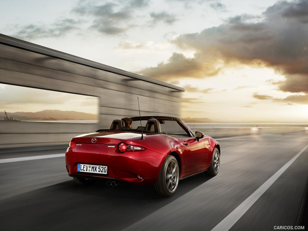 2016 Mazda MX-5 Miata (Euro-Spec)  - Rear