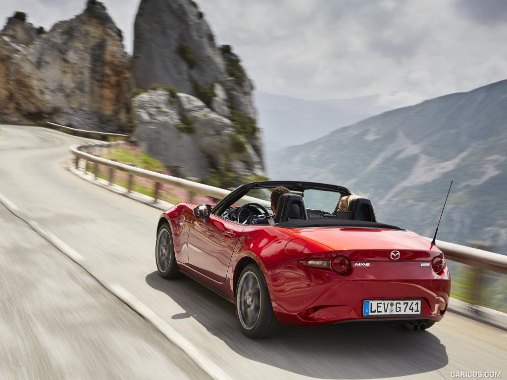 2016 Mazda MX-5 Miata (Euro-Spec)  - Rear