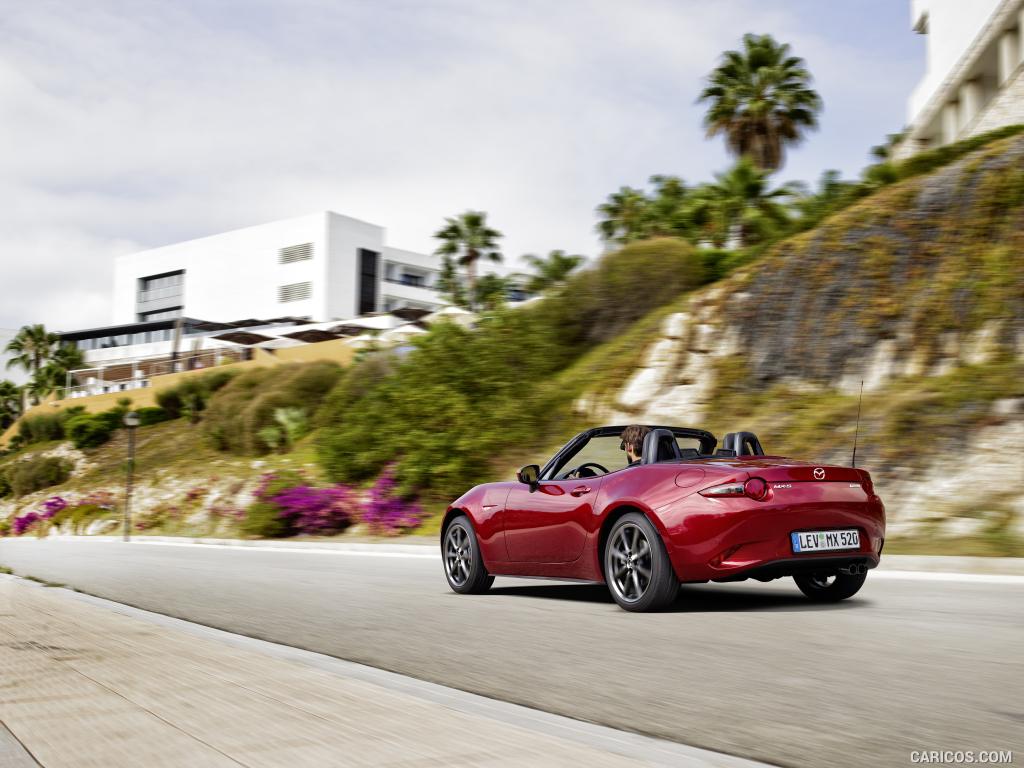 2016 Mazda MX-5 Miata (Euro-Spec)  - Rear