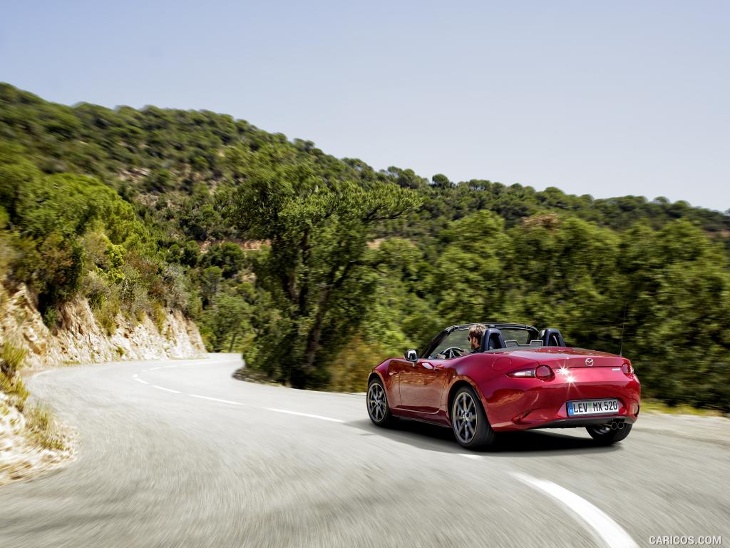 2016 Mazda MX-5 Miata (Euro-Spec)  - Rear