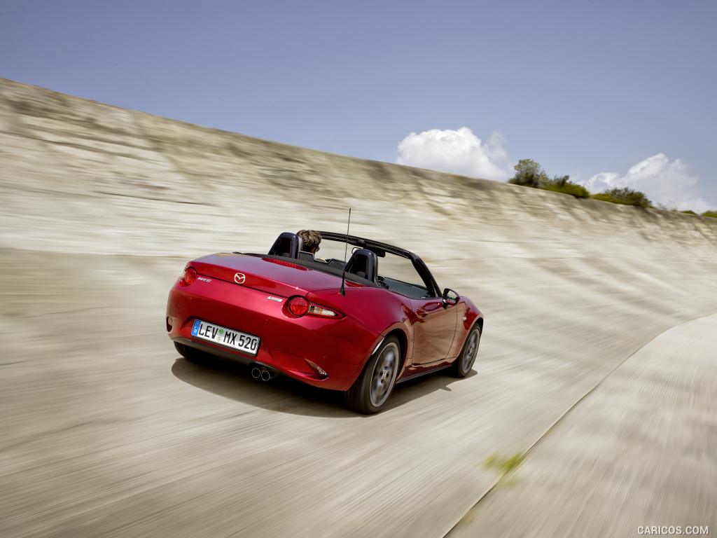 2016 Mazda MX-5 Miata (Euro-Spec)  - Rear