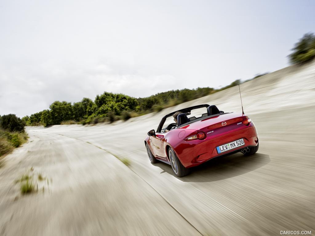 2016 Mazda MX-5 Miata (Euro-Spec)  - Rear