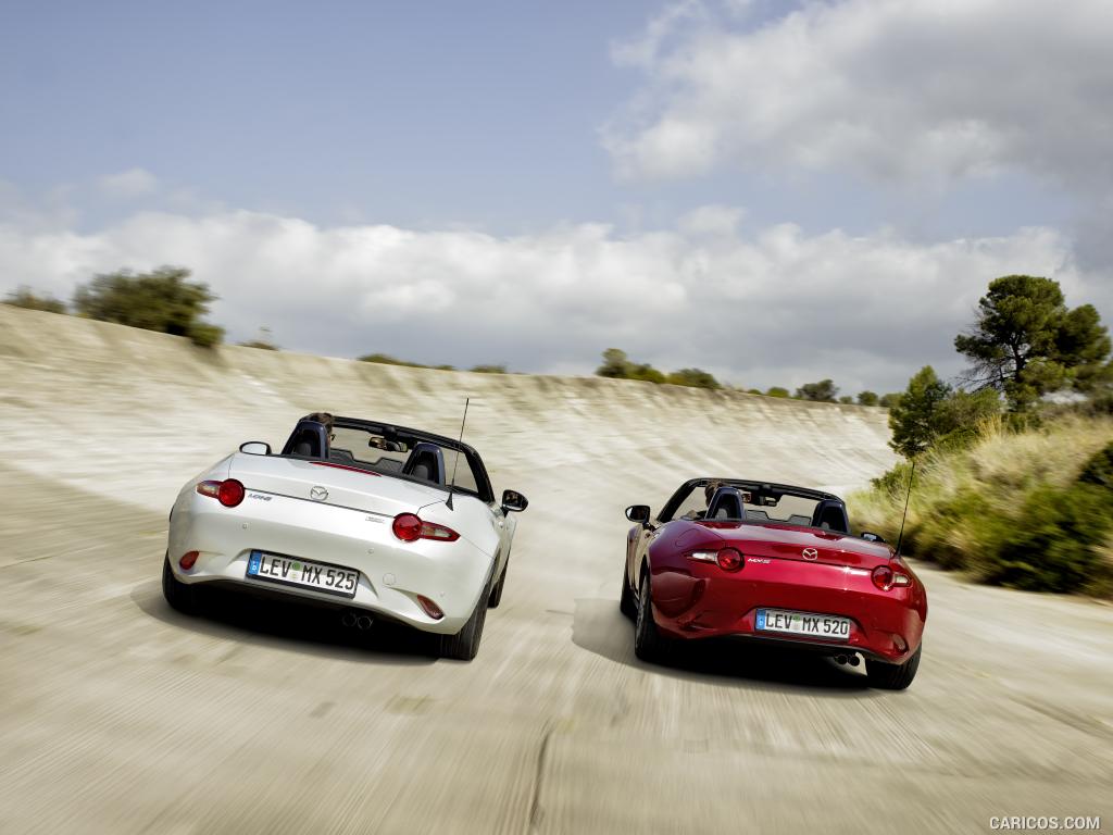 2016 Mazda MX-5 Miata (Euro-Spec)  - Rear