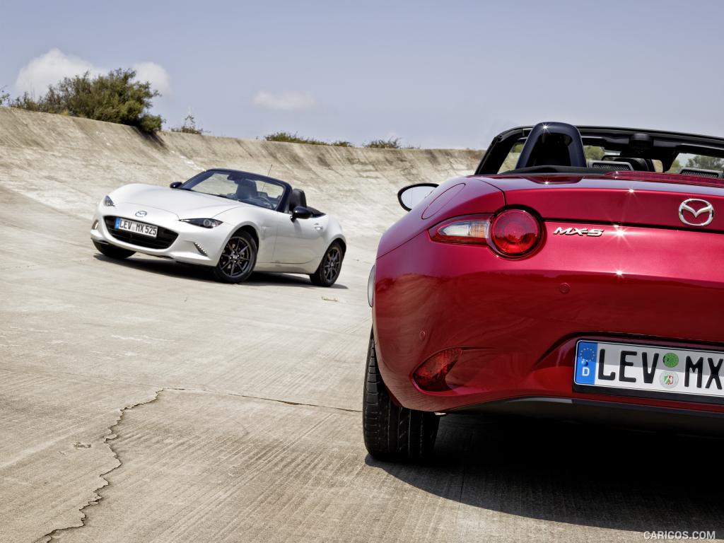 2016 Mazda MX-5 Miata (Euro-Spec)  - Rear