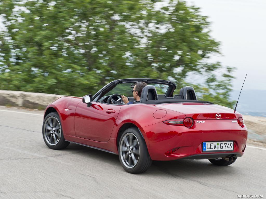 2016 Mazda MX-5 Miata (Euro-Spec)  - Rear