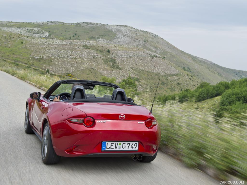 2016 Mazda MX-5 Miata (Euro-Spec)  - Rear