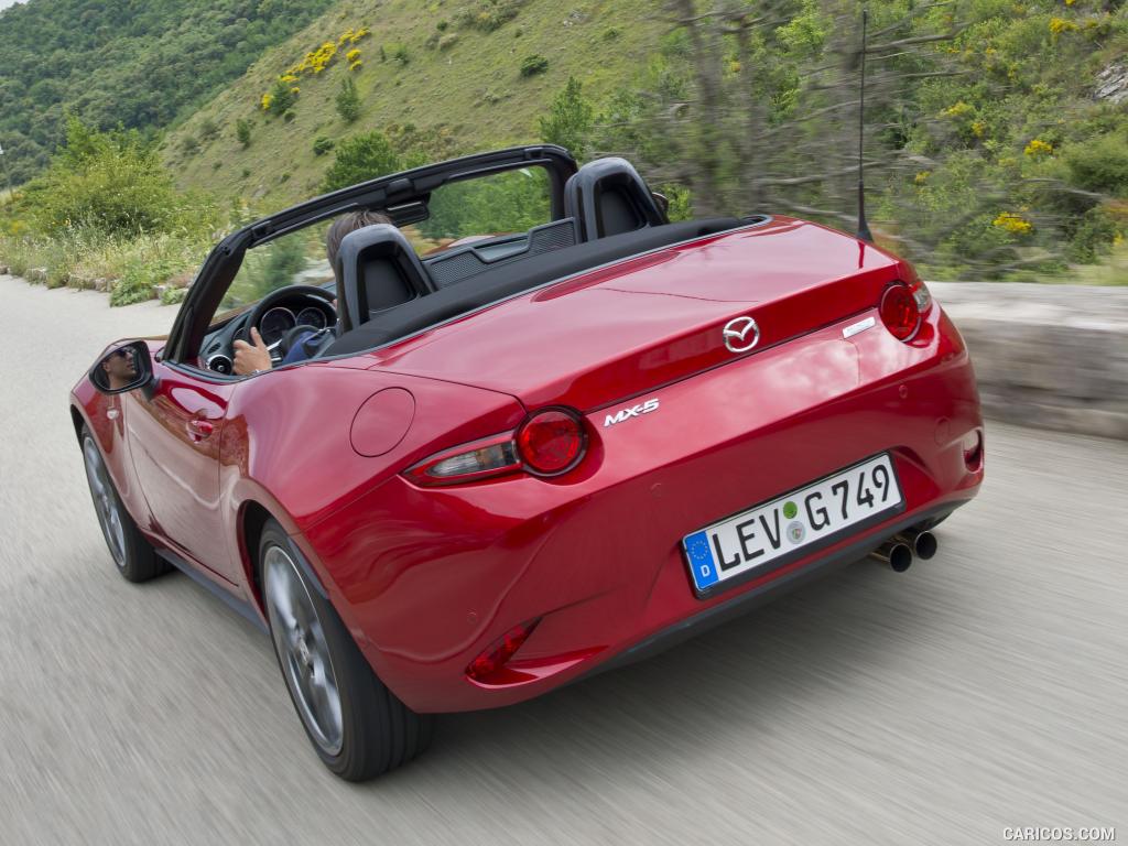 2016 Mazda MX-5 Miata (Euro-Spec)  - Rear