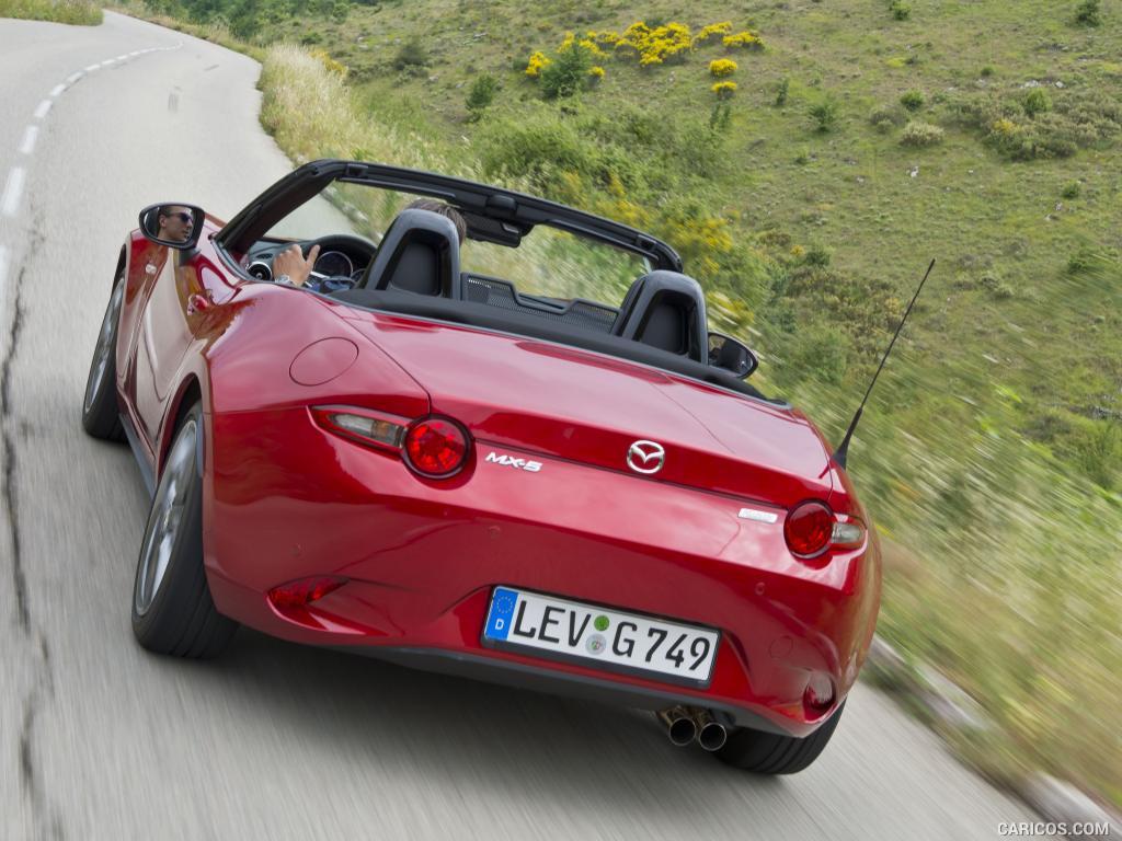 2016 Mazda MX-5 Miata (Euro-Spec)  - Rear