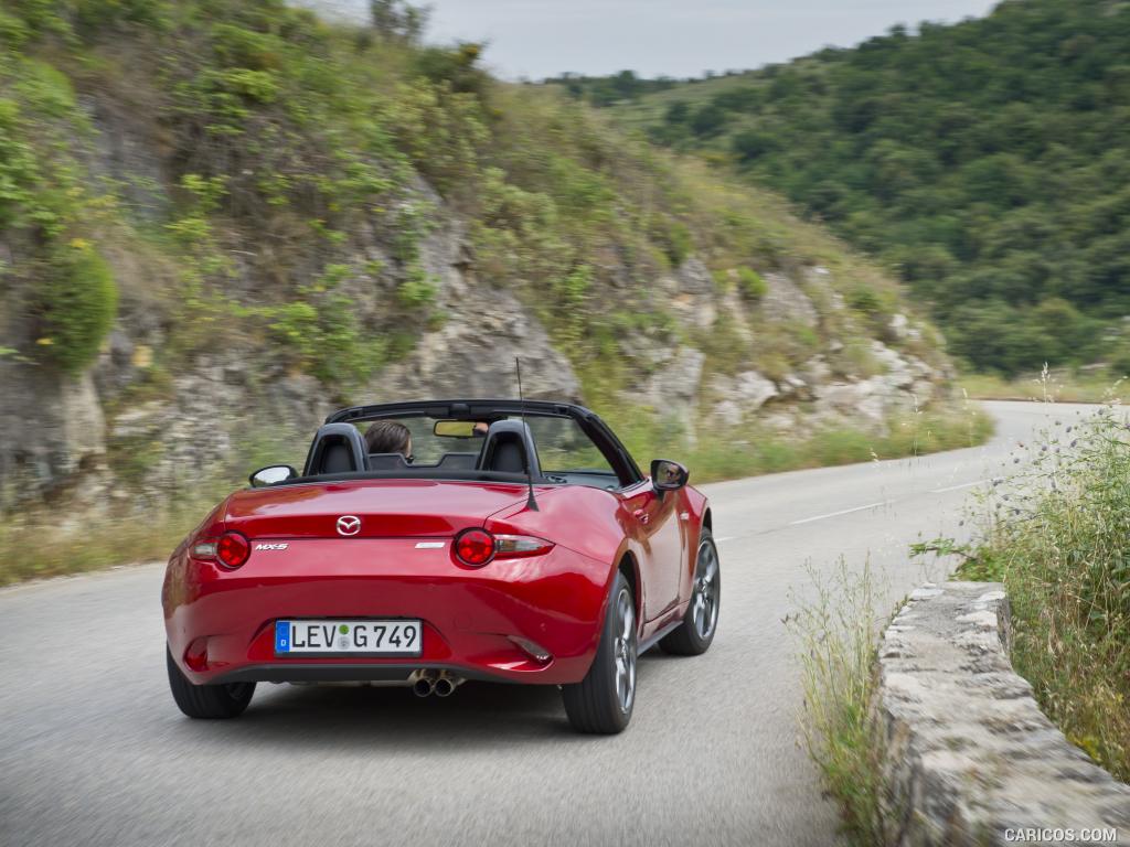 2016 Mazda MX-5 Miata (Euro-Spec)  - Rear