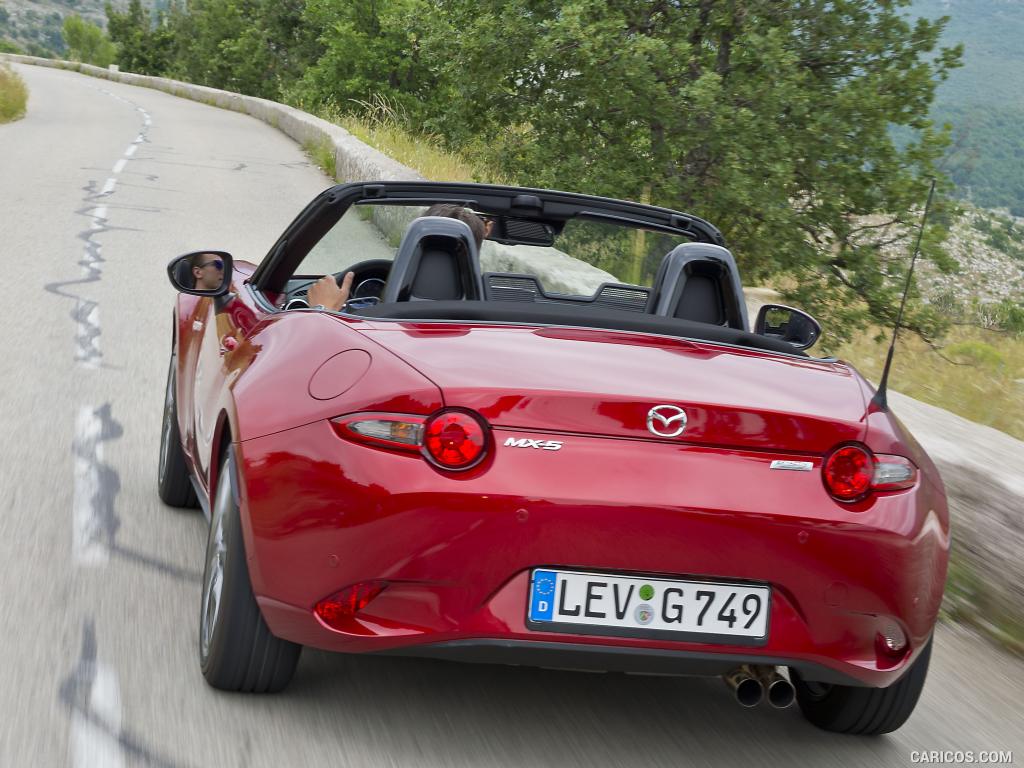 2016 Mazda MX-5 Miata (Euro-Spec)  - Rear