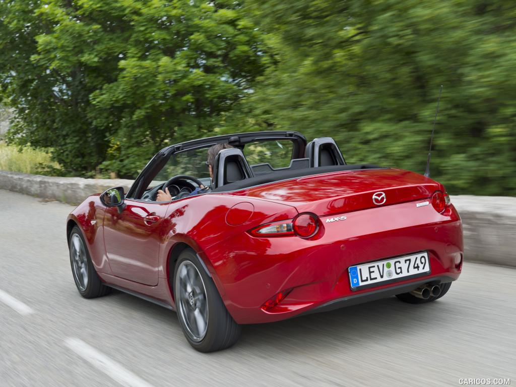 2016 Mazda MX-5 Miata (Euro-Spec)  - Rear