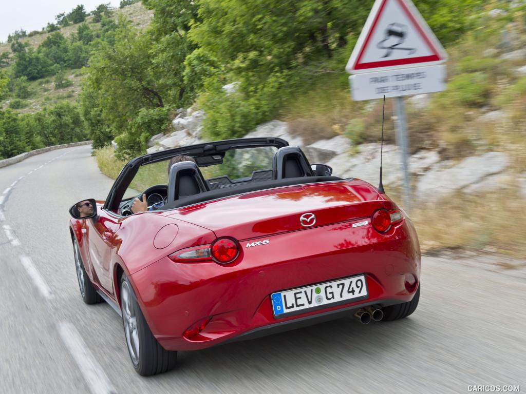 2016 Mazda MX-5 Miata (Euro-Spec)  - Rear