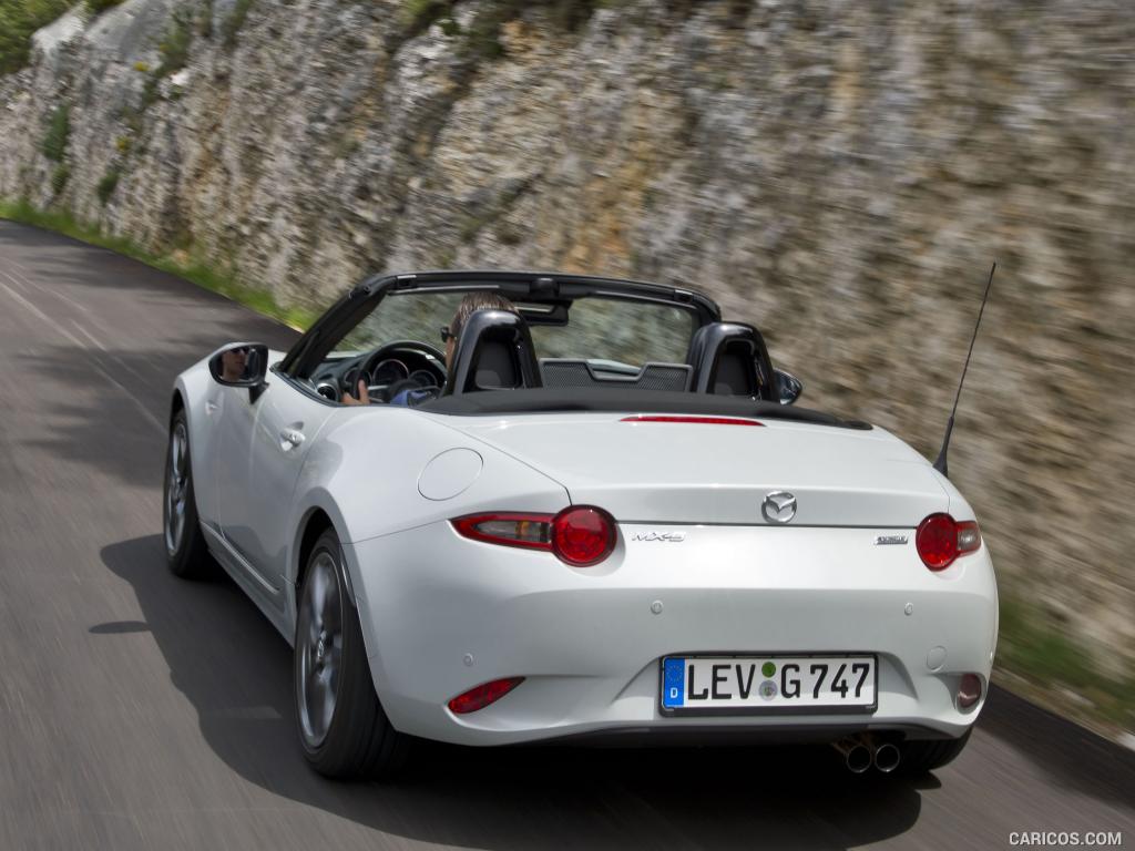 2016 Mazda MX-5 Miata (Euro-Spec)  - Rear