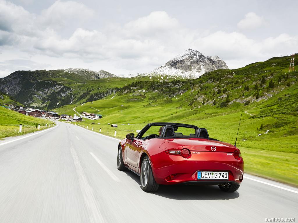 2016 Mazda MX-5 Miata (Euro-Spec)  - Rear