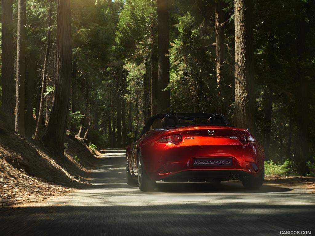 2016 Mazda MX-5 Miata (Euro-Spec)  - Rear