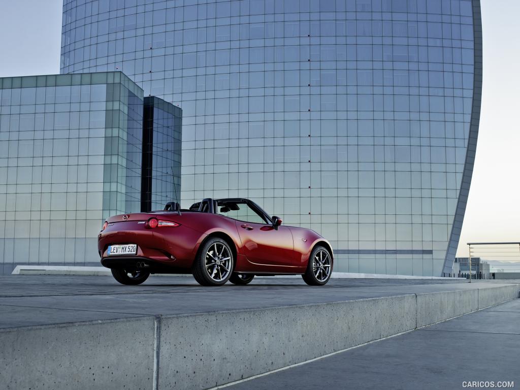 2016 Mazda MX-5 Miata (Euro-Spec)  - Rear