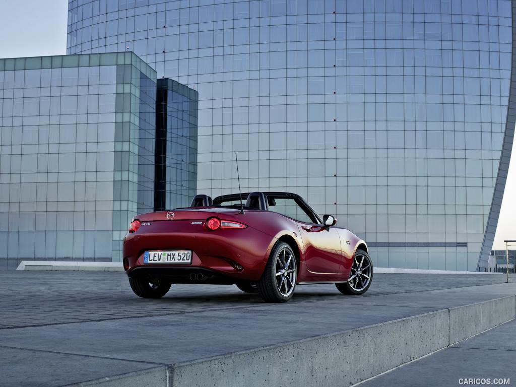 2016 Mazda MX-5 Miata (Euro-Spec)  - Rear