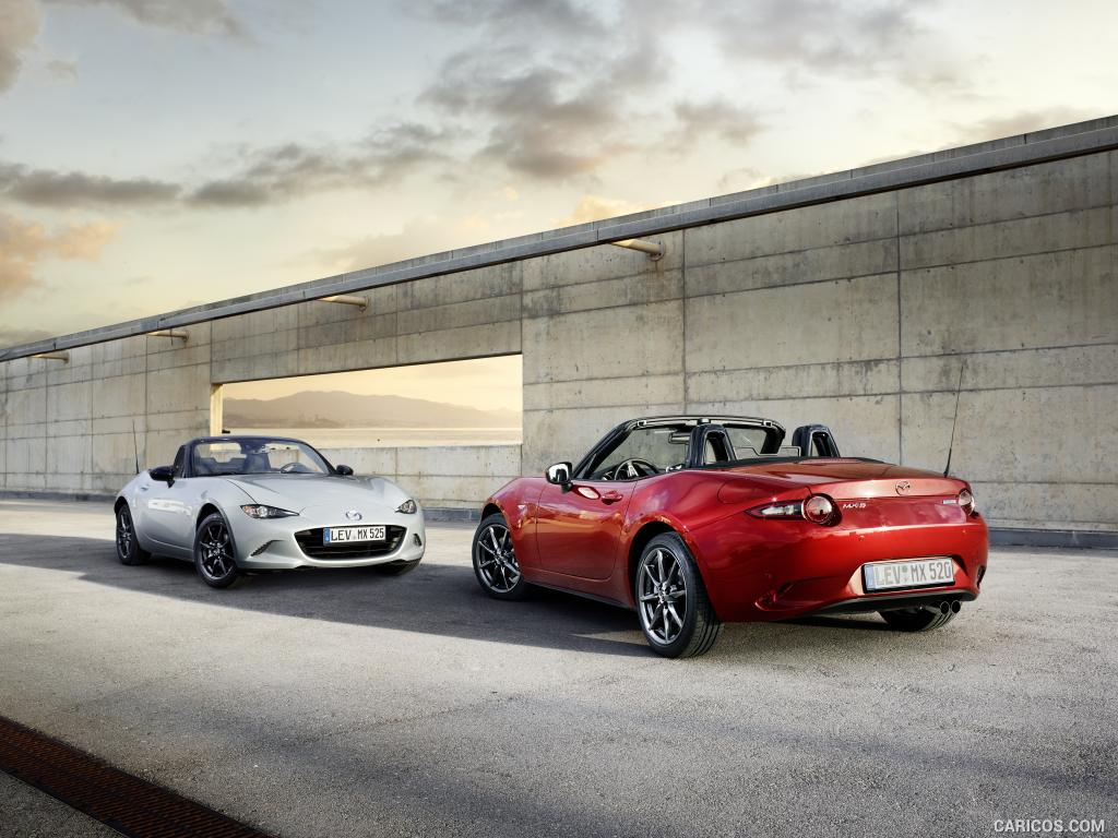 2016 Mazda MX-5 Miata (Euro-Spec)  - Rear