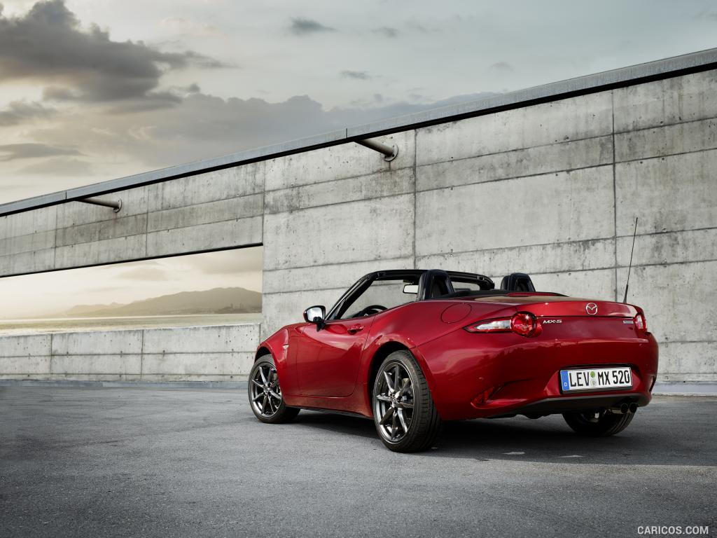 2016 Mazda MX-5 Miata (Euro-Spec)  - Rear