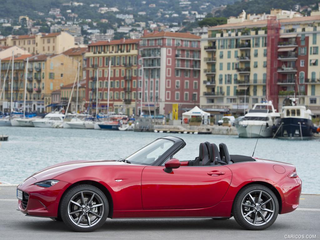 2016 Mazda MX-5 Miata (Euro-Spec)  - Side