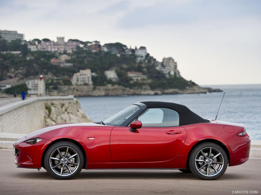 2016 Mazda MX-5 Miata (Euro-Spec)  - Side