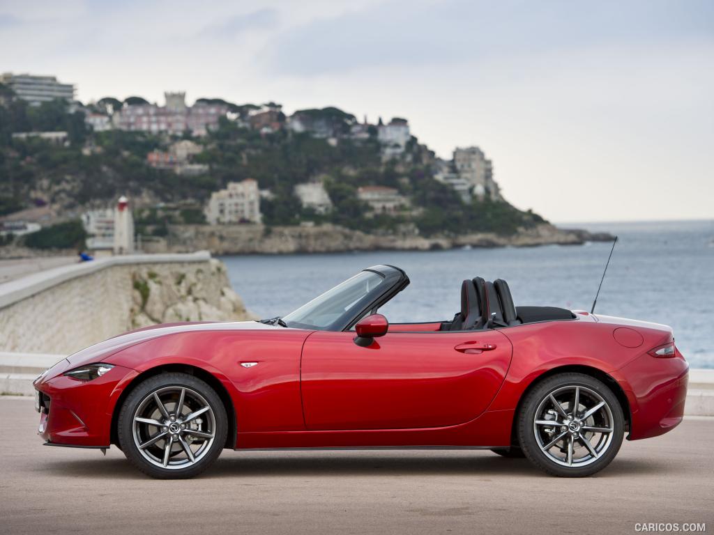 2016 Mazda MX-5 Miata (Euro-Spec)  - Side