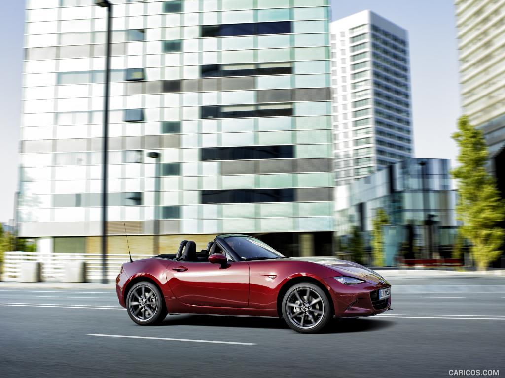 2016 Mazda MX-5 Miata (Euro-Spec)  - Side