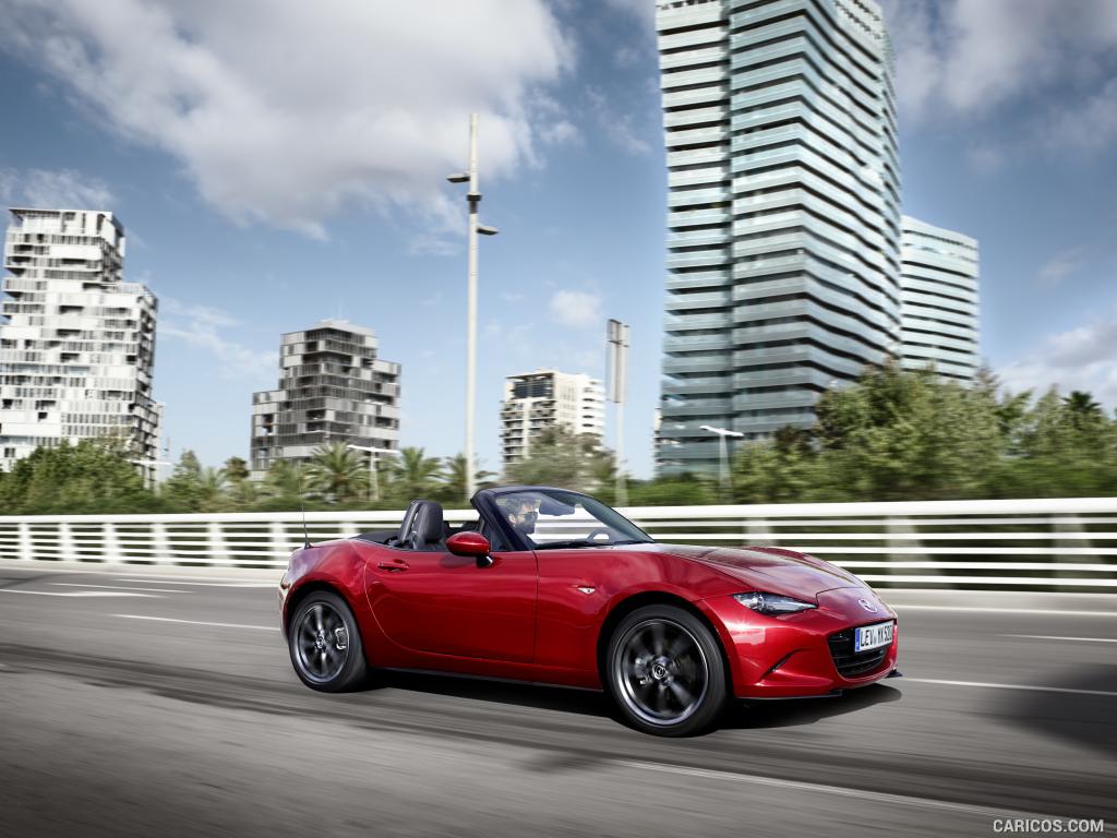 2016 Mazda MX-5 Miata (Euro-Spec)  - Side