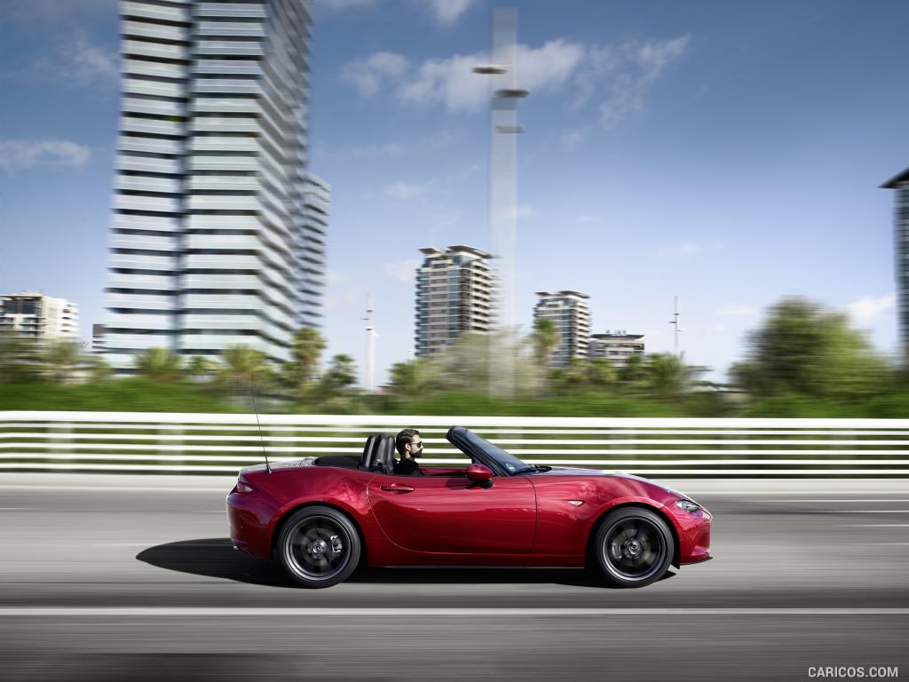 2016 Mazda MX-5 Miata (Euro-Spec)  - Side