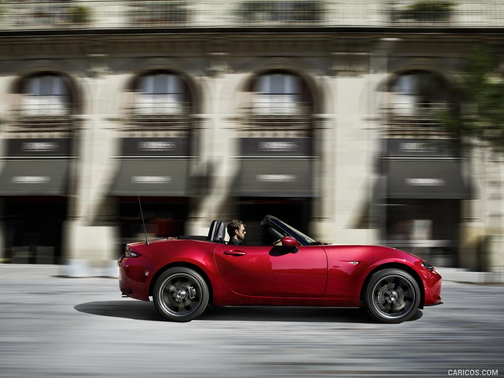 2016 Mazda MX-5 Miata (Euro-Spec)  - Side