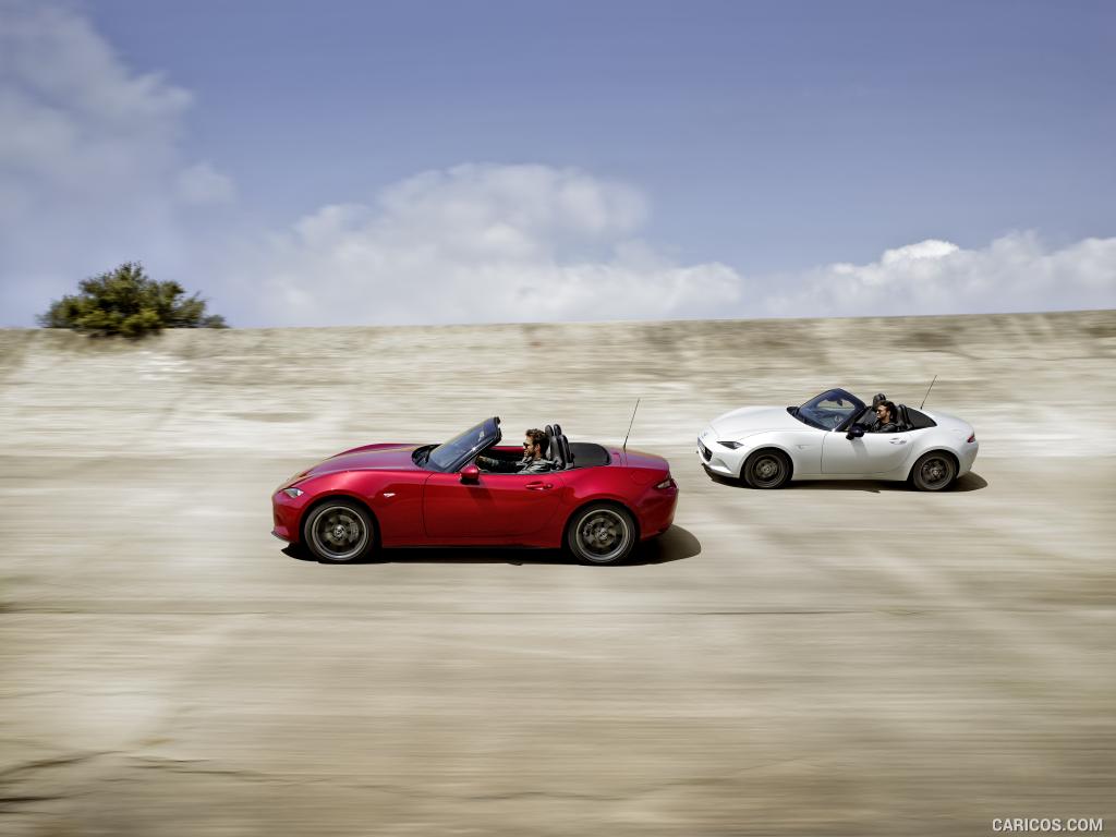 2016 Mazda MX-5 Miata (Euro-Spec)  - Side