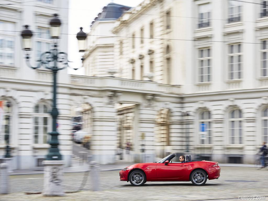 2016 Mazda MX-5 Miata (Euro-Spec)  - Side