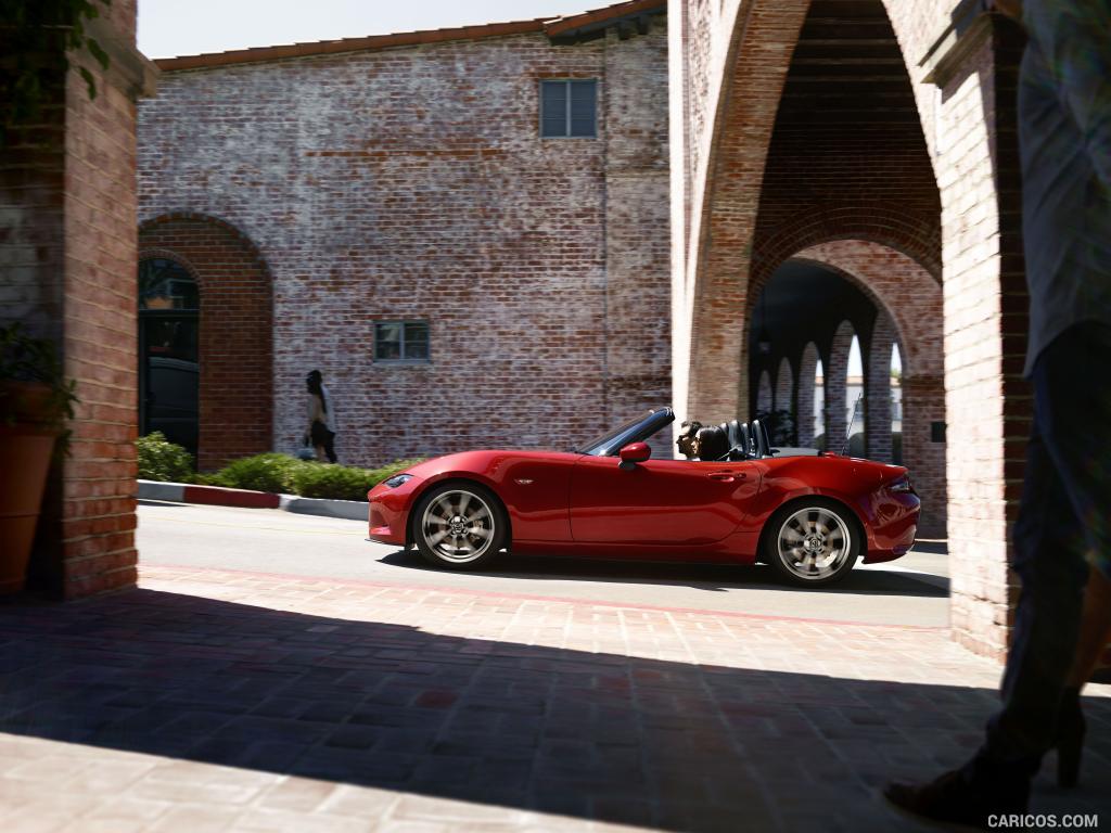 2016 Mazda MX-5 Miata (Euro-Spec)  - Side