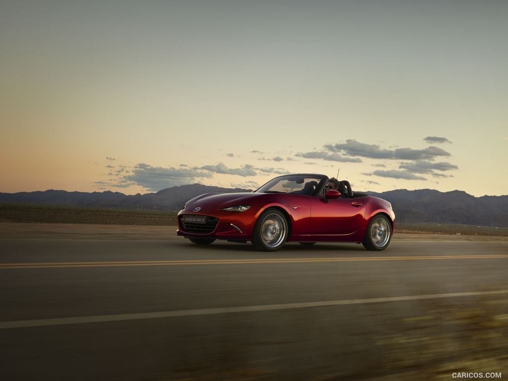 2016 Mazda MX-5 Miata (Euro-Spec)  - Side