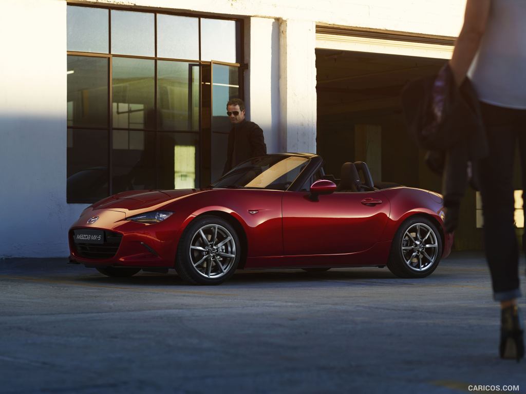 2016 Mazda MX-5 Miata (Euro-Spec)  - Side