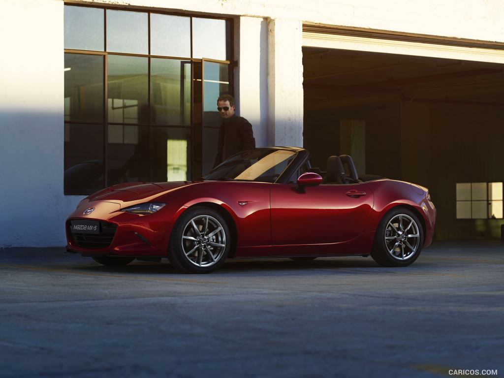 2016 Mazda MX-5 Miata (Euro-Spec)  - Side