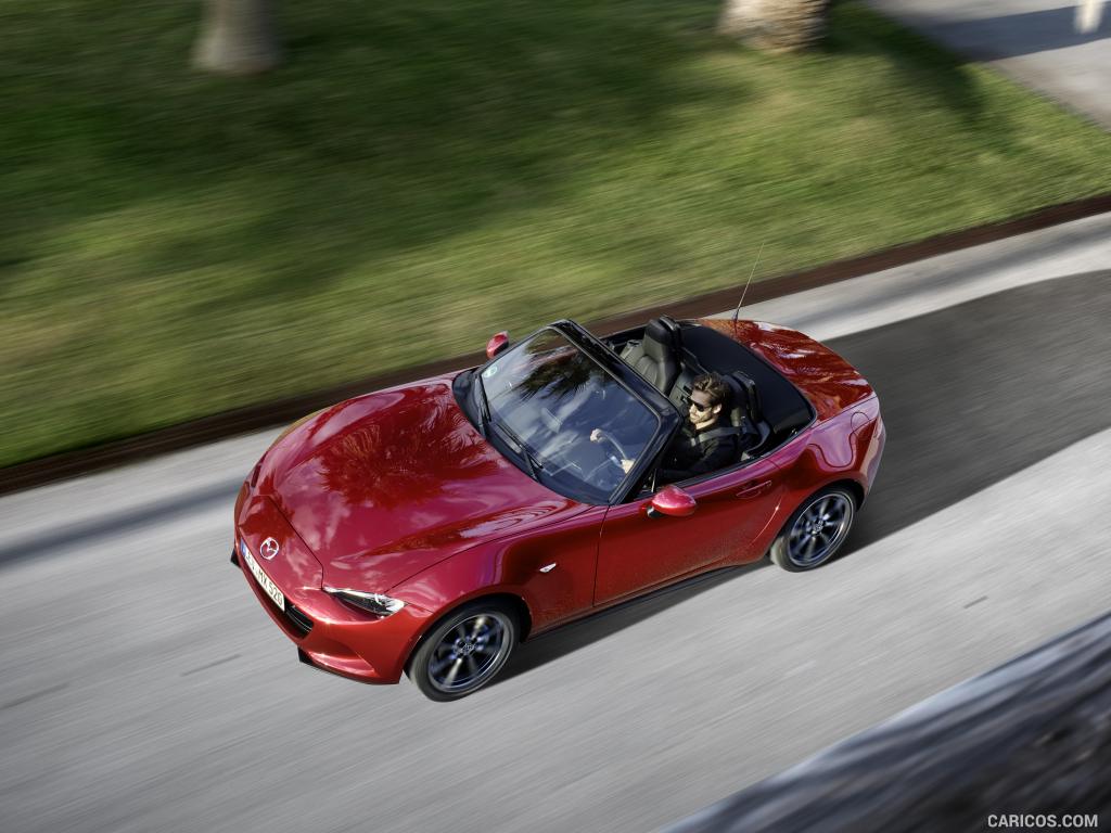 2016 Mazda MX-5 Miata (Euro-Spec)  - Top