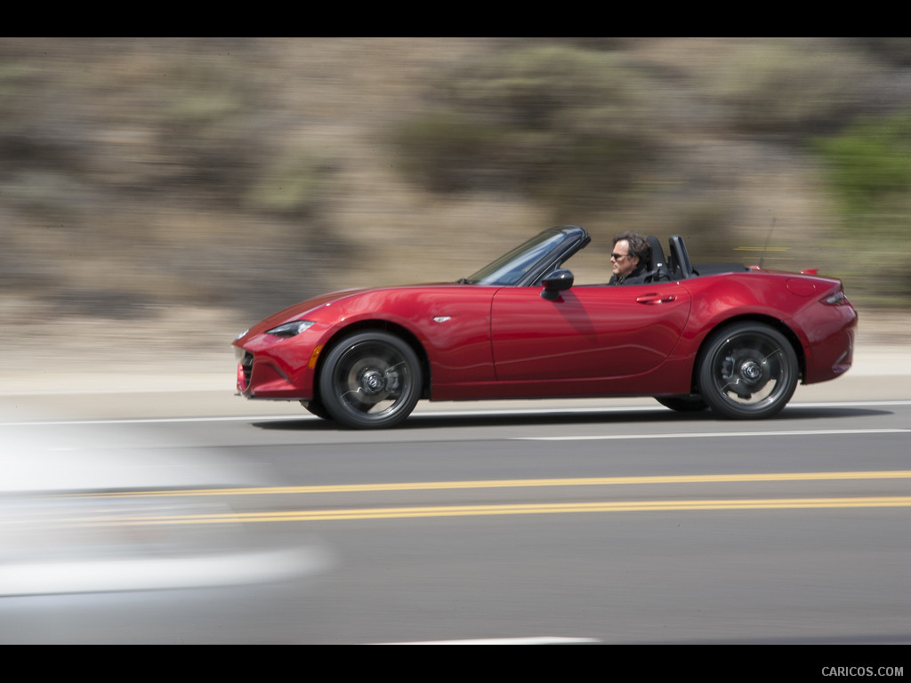 2016 Mazda MX-5 Miata (US-Spec) - Side