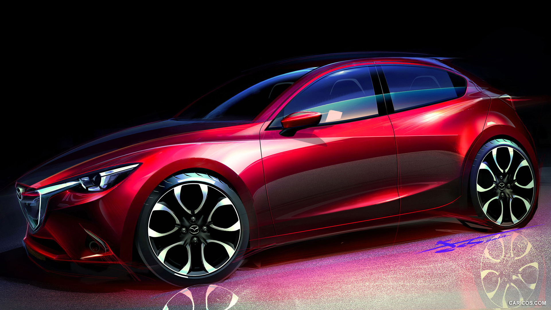 2016 Mazda2  - Design Sketch, #286 of 340