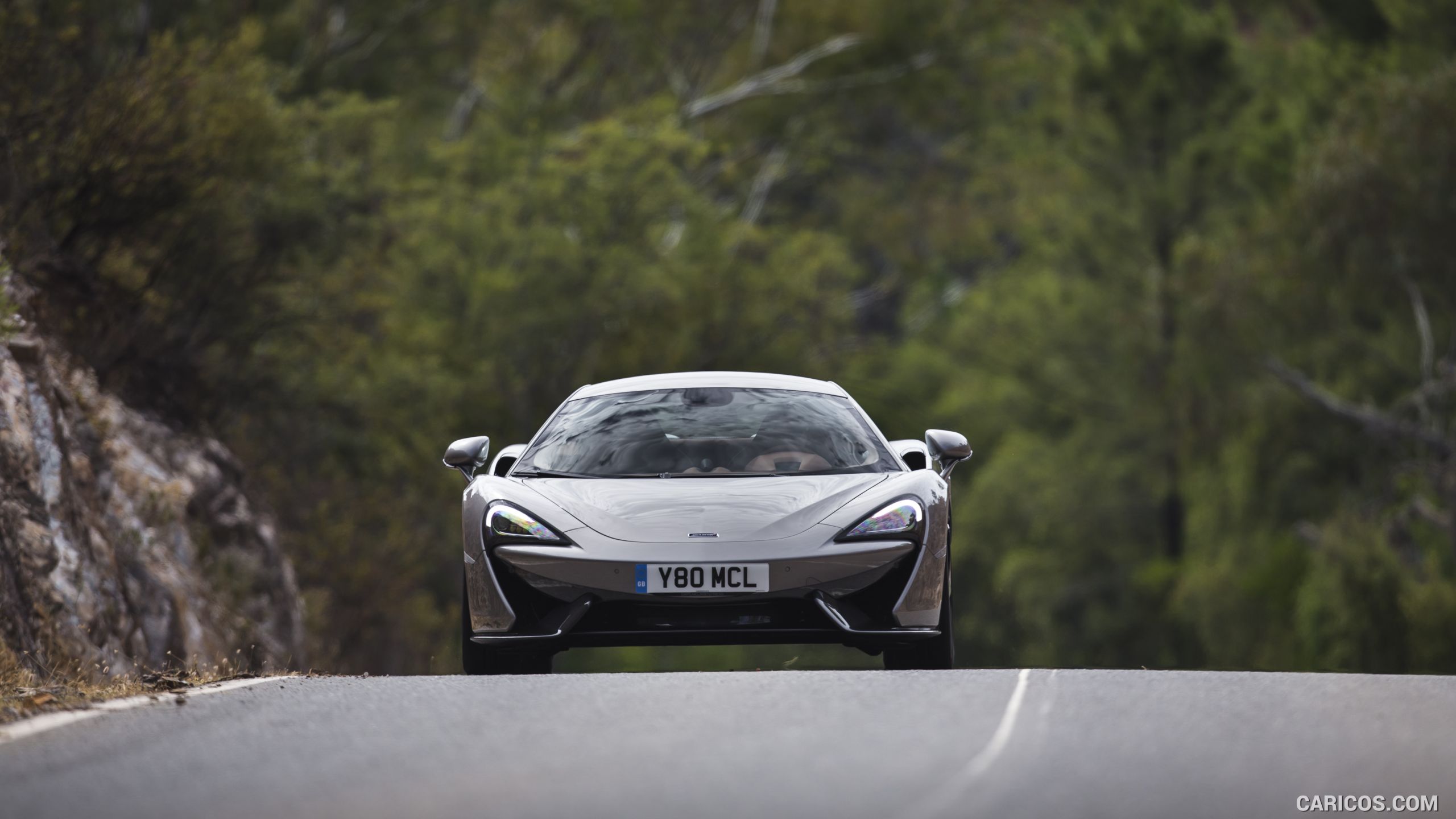 2016 McLaren 570S Coupe (Color: Blade Silver) - Front, #54 of 192
