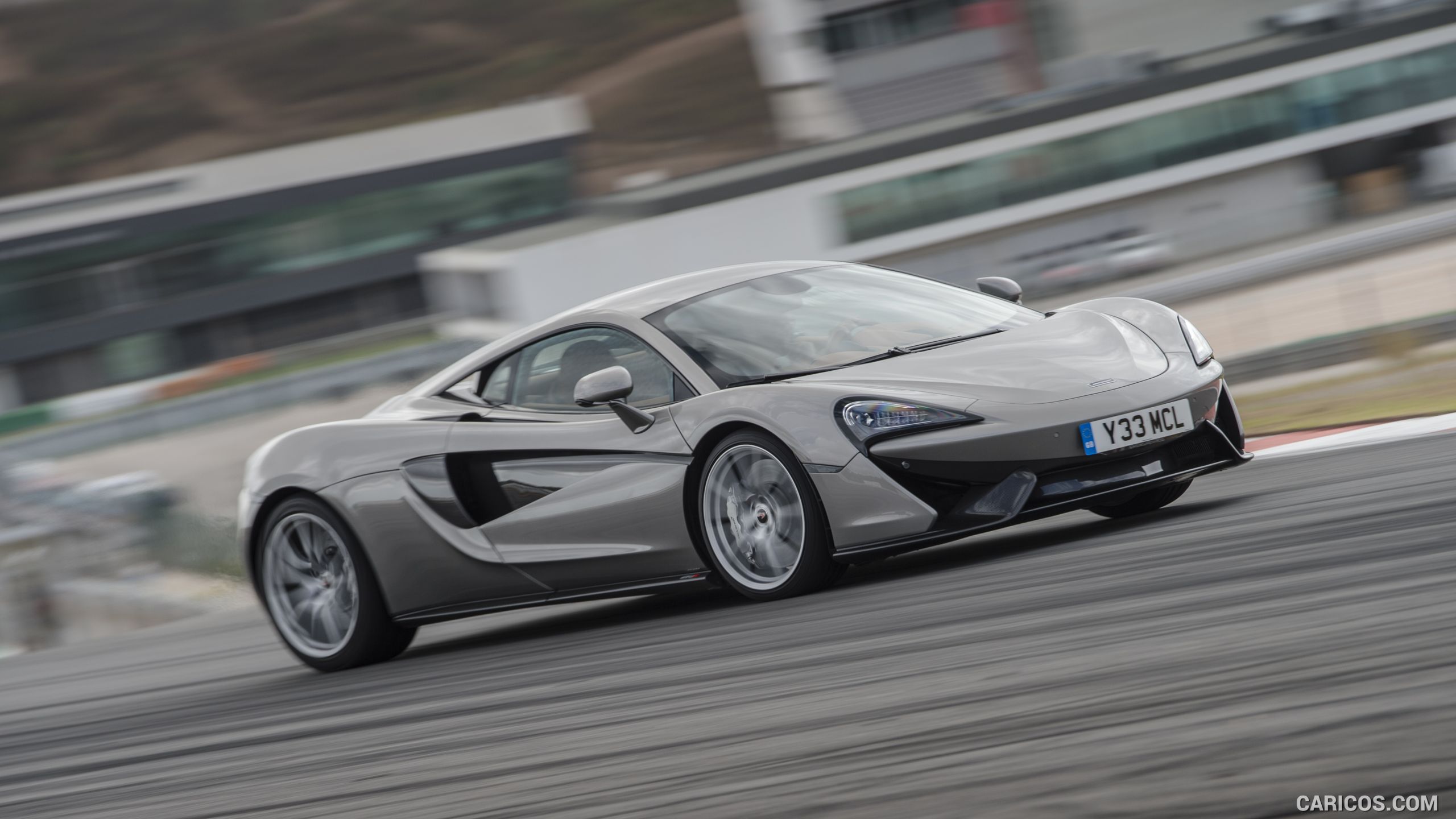 2016 McLaren 570S Coupe (Color: Blade Silver) - Front, #62 of 192
