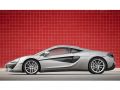 2016 McLaren 570S Coupe (Color: Blade Silver) - Side