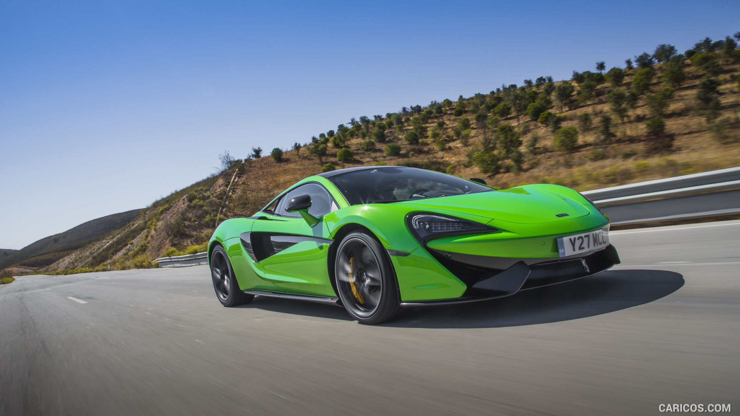 2016 McLaren 570S Coupe (Color: Mantis Green) - Front, #79 of 192